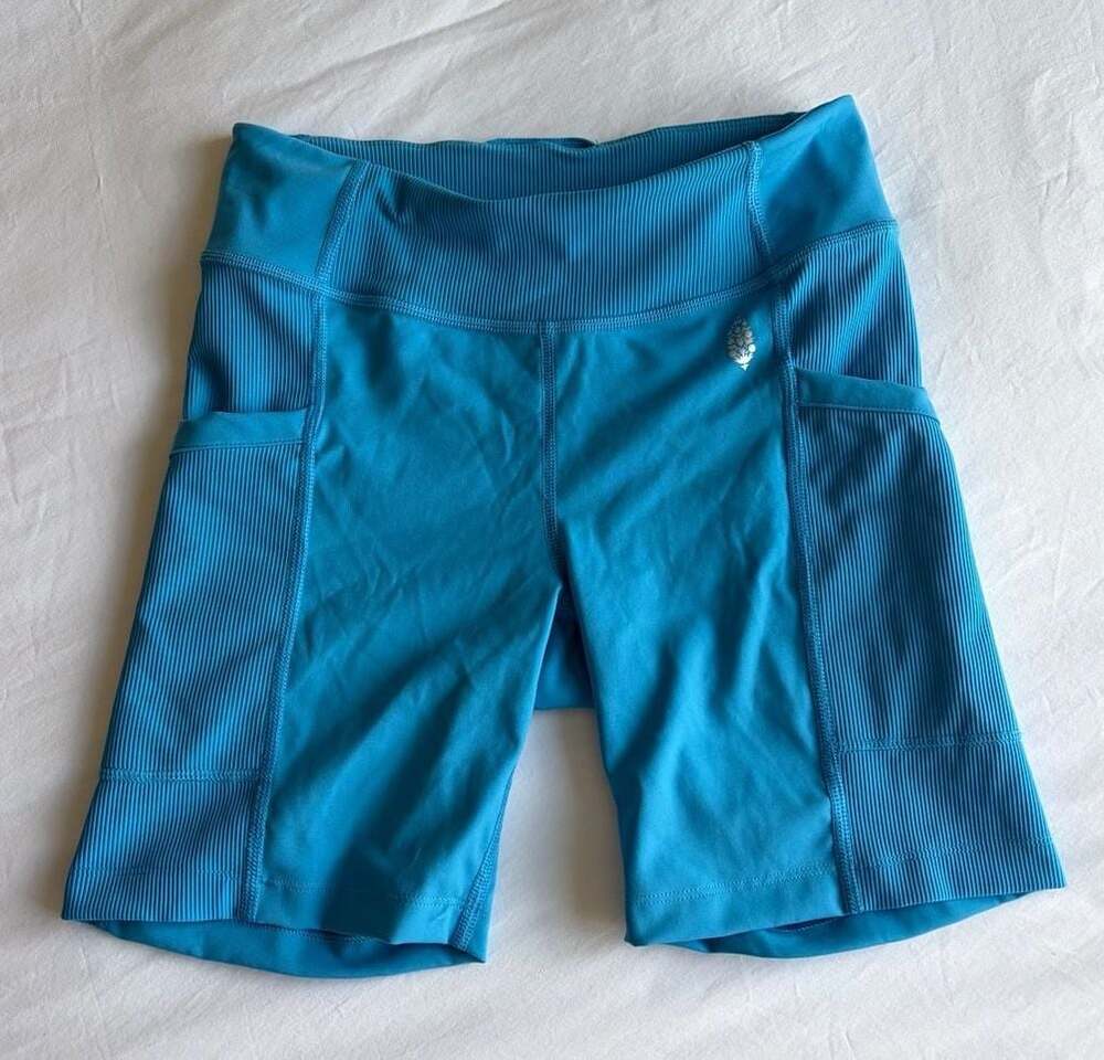 FP Movement Ribbed Pocket Bike Shorts Size XS